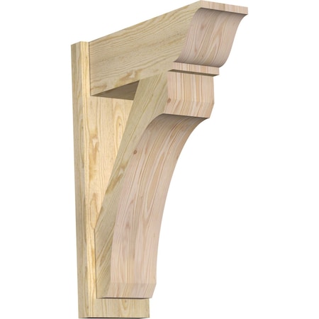 Ekena Millwork Legacy Traditional Rough Sawn Outlooker, Douglas Fir, 8"W x 22"D x 30"H OUT08X22X30LEC01RDF